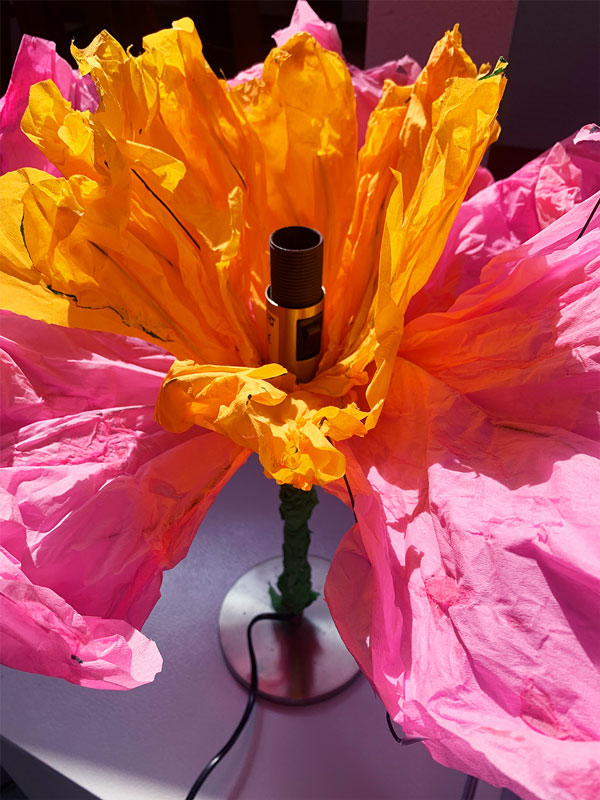 Fleur en papier