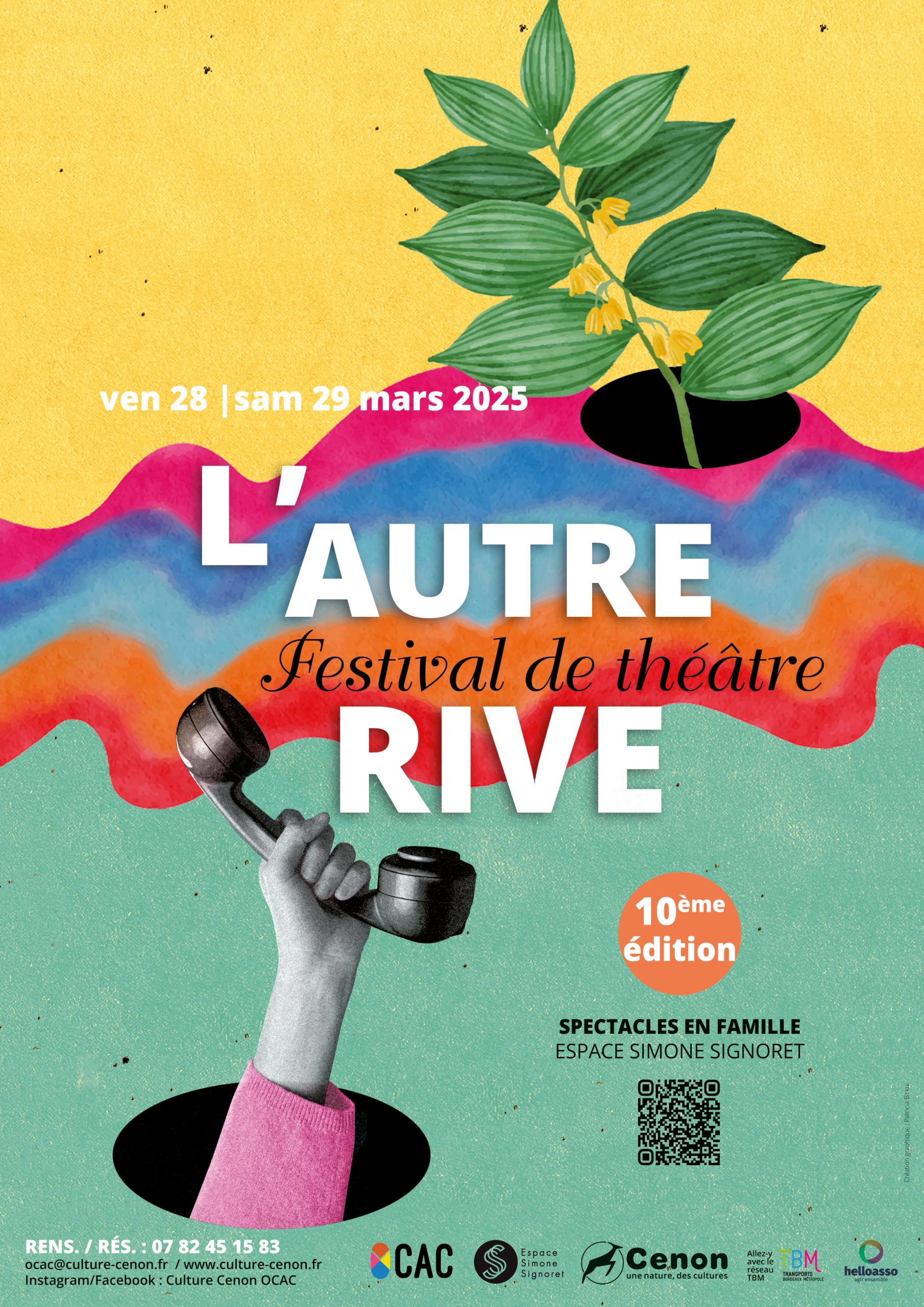 Festival de théâtre l'autre rive à cenon