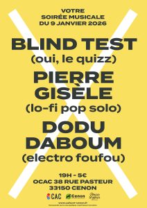 Soirée musicale à l'OCAC Cenon