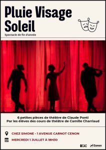 Spectacle de théâtre enfants à Cenon